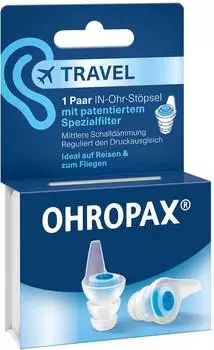 Ohropax Travel In-Ohr-St&ouml;psel 2 St&uuml;ck