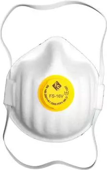 Yato YT-7486 Atemschutz-Halbmaske FFP1 mit Ausatemventil, 3 Stück (YT-7486)