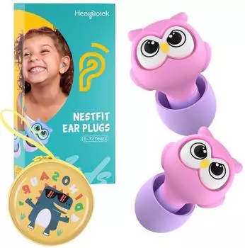 LuxusKollektion Geh&ouml;rschutzst&ouml;psel Kinder (6-12 Jahre) 28dB zartrosa