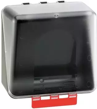 Gebra SECU Midi Aufbewahrungsbox ohne Gebotszeichen, transparent (4200200)