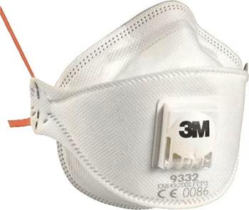 3M Medica Atemschutzmaske FFP3 mit Cool-Flow Ventil 9332