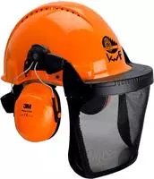 3M 7100330455, 3M G3000 7100330455 Forstschutzhelm Orange