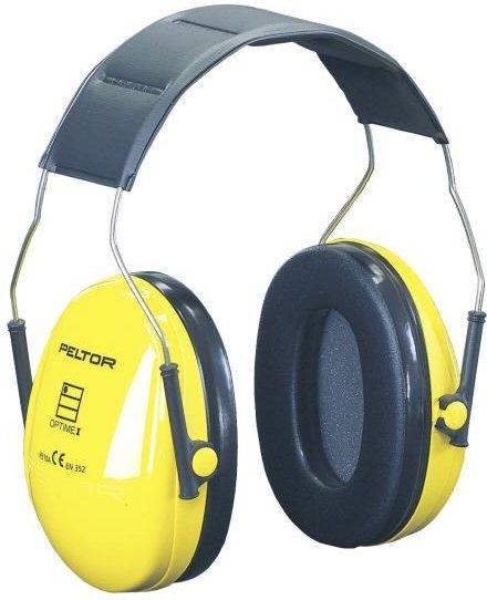3M Peltor Optime I mit Kopfbügel, EN352-1 SNR=27 dB, gelb