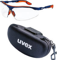 Uvex 9160265, Uvex I-VO 9160265 Schutzbrille Blau, Orange EN 166-1, EN 170 DIN 166-1,