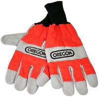 Oregon Forst Handschuhe Schnittschutz Kettens&auml;ge Rot S-xl En 381 Holzarbeit