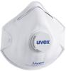 Uvex 8732110, Uvex silv-air classic 2110 8732110 Feinstaubmaske mit Ventil FFP1...