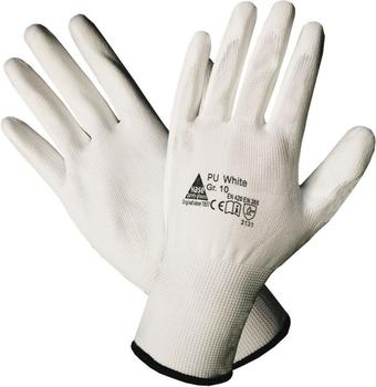 Hase Safety Feinstrick-Handschuh Soft-PU weiß