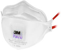 3M Feinstaubmaske mit Ventil FFP3 Aura 9332+Gen3 10 St. (9332+Gen3)