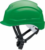 UVEX Schutzhelm pheos S-KR 9772 kurzer Schirm Drehrad gr&uuml;n