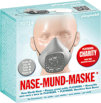 Playmobil Nase-Mund-Maske - M grau (70724)
