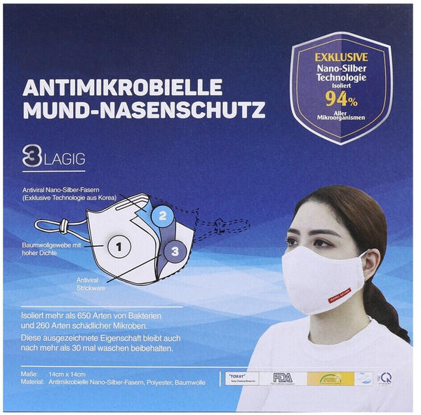 Hanvico Atemschutzmaske