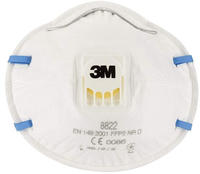 3M Feinstaubmaske, mit Ausatemventil, FFP2 NR D