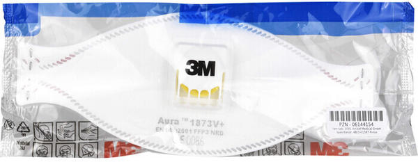 3M Medica Aura 1873V + mit Ventil FFP3 (1Stk.)