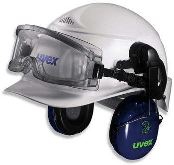 Uvex Ultravision Vollsichtbrille- Überbrille-Schutzbrille transparent/grau