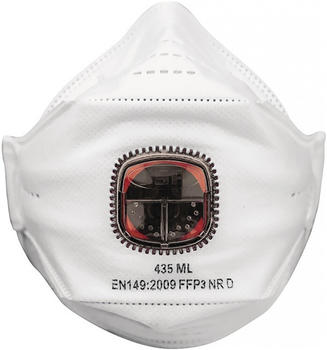 JSP Protection FFP3 Atemschutzmaske 435 EN149 (10 Stk.)