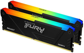 Kingston FURY Beast RGB 64GB Kit DDR4-3200 CL16 (KF432C16BB2AK2/64)