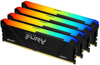 Kingston FURY Beast RGB 64GB Kit DDR4-3200 CL18 (KF436C18BB2AK4/64)