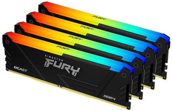 Kingston FURY Beast RGB 64GB Kit DDR4-3200 CL16 (KF432C16BB2AK4/64)