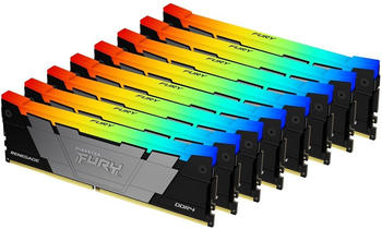 Kingston FURY Renegade RGB 256GB Kit DDR4-3200 CL16 (KF432C16RB2AK8/256)