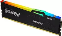 Kingston Technology FURY Beast RGB Speichermodul 32 GB 1 x 32 GB DDR5 6000 MHz