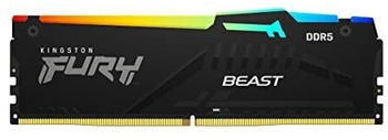 Kingston FURY Beast RGB 16GB DDR5-6000 CL30 (KF560C30BBA-16)