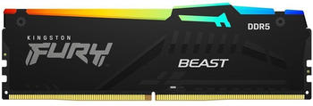 Kingston FURY Beast RGB 16GB DDR5-6400 CL32 (KF564C32BBEA-16)