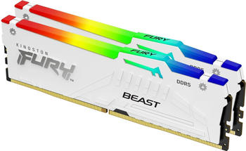 Kingston FURY Beast RGB 32GB Kit DDR5-6400 CL32 (KF564C32BWEAK2-32)