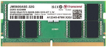 Transcend 32GB DDR5-5600 CL46 (JM5600ASE-32G)