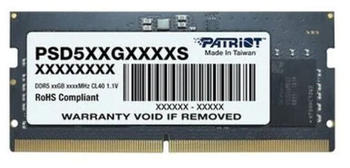 Patriot 32GB DDR5-4800 CL40 (PSD532G48002S)