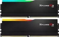 G.SKILL Ripjaws M5 RGB schwarz DIMM Kit 64GB, DDR5-6000, CL30-40-40-96, on-die