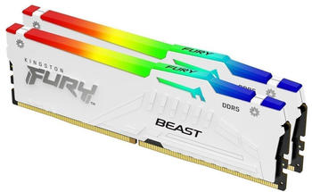 Kingston FURY Beast RGB 32GB Kit DDR5-6000 CL36 (KF560C36BWE2AK2-32)
