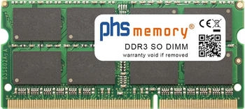 PHS-memory 16GB DDR3 passend für HP Pavilion 15-e056sl SO DIMM 1600MHz Notebook