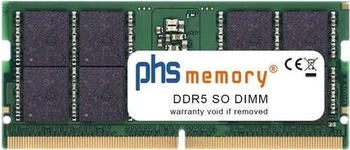 PHS-memory 32GB DDR5 passend für Asus ExpertCenter PN53-SYS715PX1TD SO DIMM 4800MHz