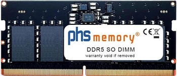 PHS-memory 8GB Speicher kompatibel mit Lenovo LOQ 15AHP9 (83DX) DDR5 SO DIMM 5600MHz PC5-44800-S (SP525718)