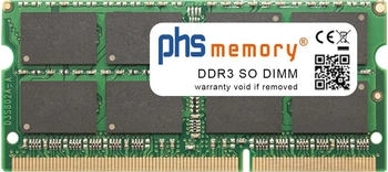 PHS-memory 8GB DDR3 passend für Lenovo ThinkPad X230 SO DIMM 1333MHz Notebook-Speicher