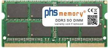 PHS-memory 8GB DDR3 passend für Synology DiskStation DS718+ SO DIMM 1600MHz Storage/NAS