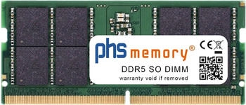 PHS-memory 16GB DDR5 passend für HP Victus 16-r1051nt SO DIMM 5600MHz Notebook-Speicher PHS-memory 16GB DDR5 passend für HP Victus 16-r1051nt SO DIMM 5600MHz Notebook-Speicher
