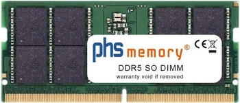 PHS-memory 32GB DDR5 passend für HP OMEN 16-wf0457ng SO DIMM 5600MHz Notebook-Speicher PHS-memory 32GB DDR5 passend für HP OMEN 16-wf0457ng SO DIMM 5600MHz Notebook-Speicher
