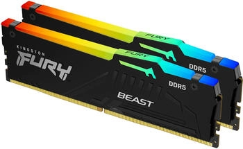Kingston FURY Beast RGB 64GB Kit DDR5-5200 CL40 (KF552C40BB2AK2-64)