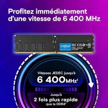 Crucial 32GB DDR5-6400 CL52 (CT32G64C52CU5)
