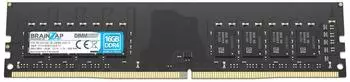 Brainzap DDR4 RAM DIMM 16GB 2666MHz CL19 Non-ECC Unbuffered (BS-D4-16G-2R-2666V-UC0-11)