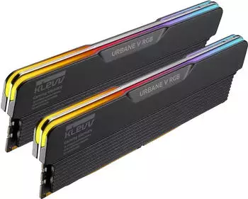 Klevv Urban V RGB DDR5 32GB (2x16GB) 6000MHz CL28 schwarz (KD5AGUA80-60B280V)
