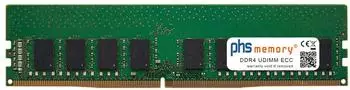 PHS-memory 16GB DDR4 UDIMM ECC 2133MHz kompatibel mit ASRock H170M-ITX/DL (SP158532)