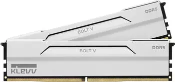 Klevv Bolt V DDR5 32GB (2x16GB) 6000MHz CL28 DIMM wei&szlig; (KD5AGUA80-60B280I)