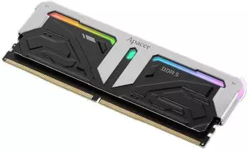 Apacer OC Zadak RGB 16GB DDR5-RAM PC6000 CL38 wei&szlig; (AH5U16G60C622ABAA-1)