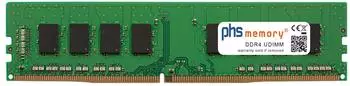 PHS-memory RAM 16GB DDR4 UDIMM 3200MHz für HP Z1 G8 Entry Tower (SP421372)
