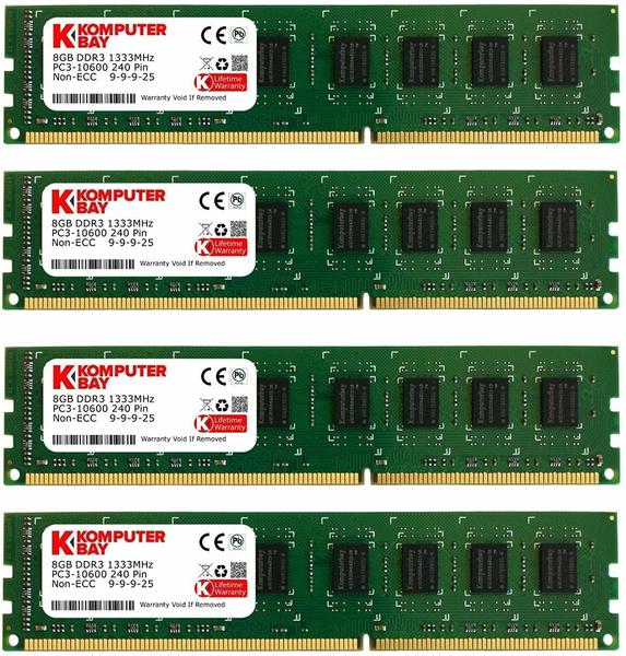 Komputerbay 32GB Kit PC3-10600