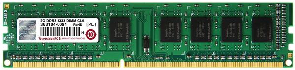 Transcend JetRam 2GB DDR3 PC3-10666 CL9 (JM1333KLN-2G)
