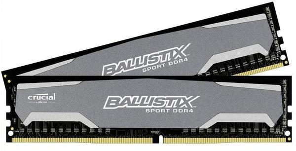 Crucial Ballistix Sport 8GB Kit DDR4-2400 CL15 (BLS2C4G4D240FSA)