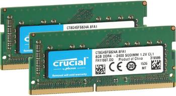 Crucial DIMM 16GB Kit DDR4-2400 CL17 (CT2K8G4SFS824A)